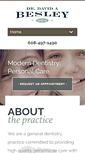 Mobile Screenshot of besleydentistry.com